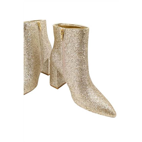 NEW SHU SHOP veronica boot in gold glitter - Picture 4 of 4